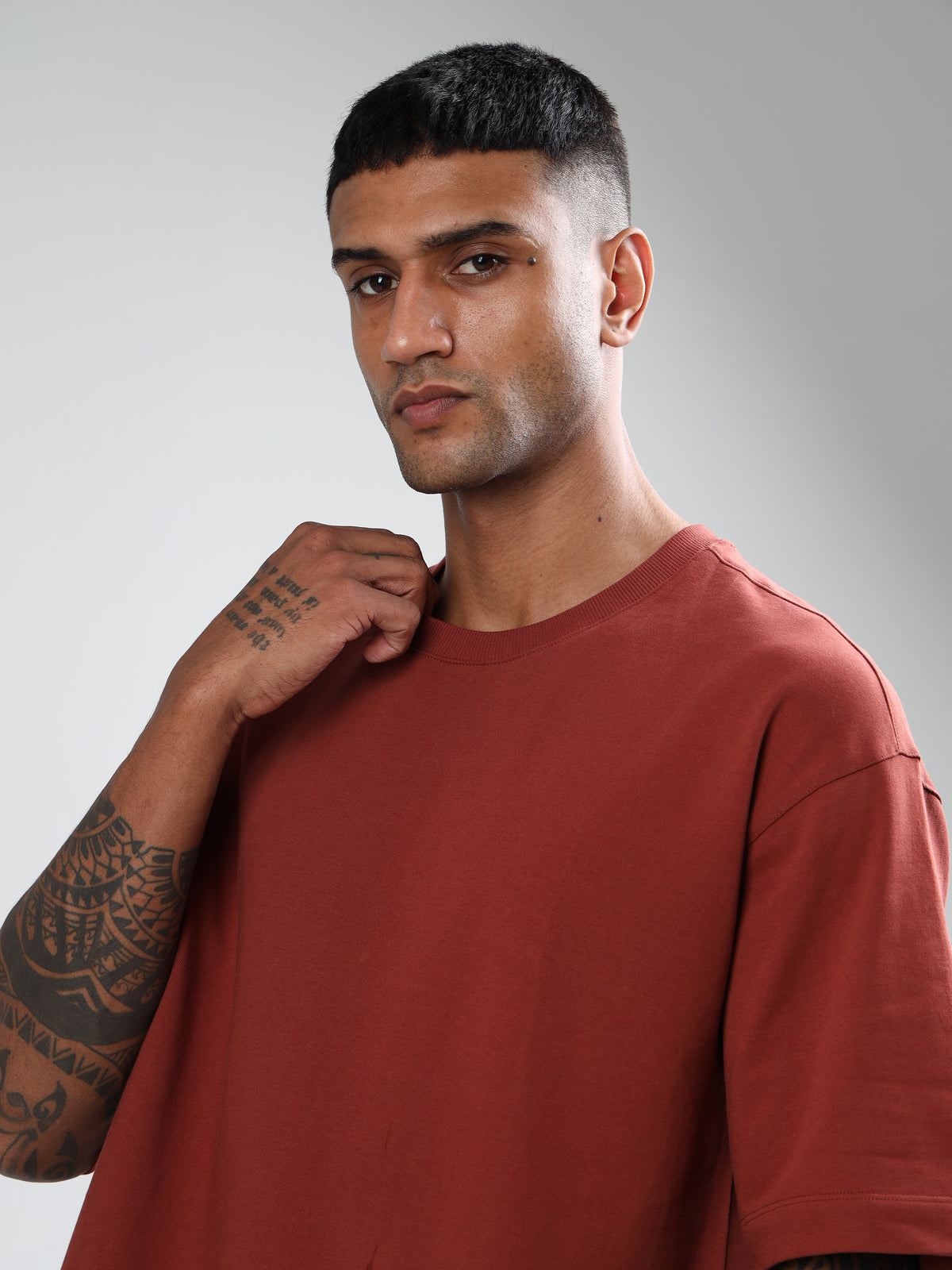 Custom Oversized T-Shirt – 240 GSM 100% Cotton | Logo Printing Available