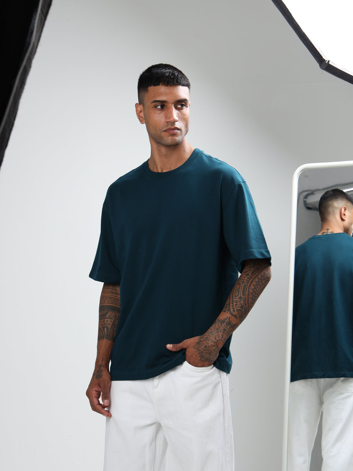 Custom Oversized T-Shirt – 240 GSM 100% Cotton | Logo Printing Available