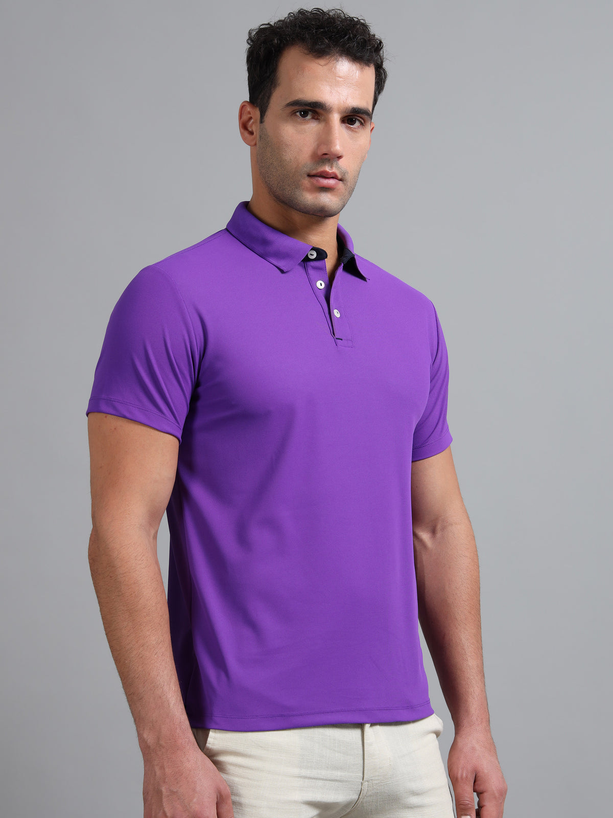 Custom Dry-Fit Polo T-Shirt – 200 GSM Performance | Logo Printing Available