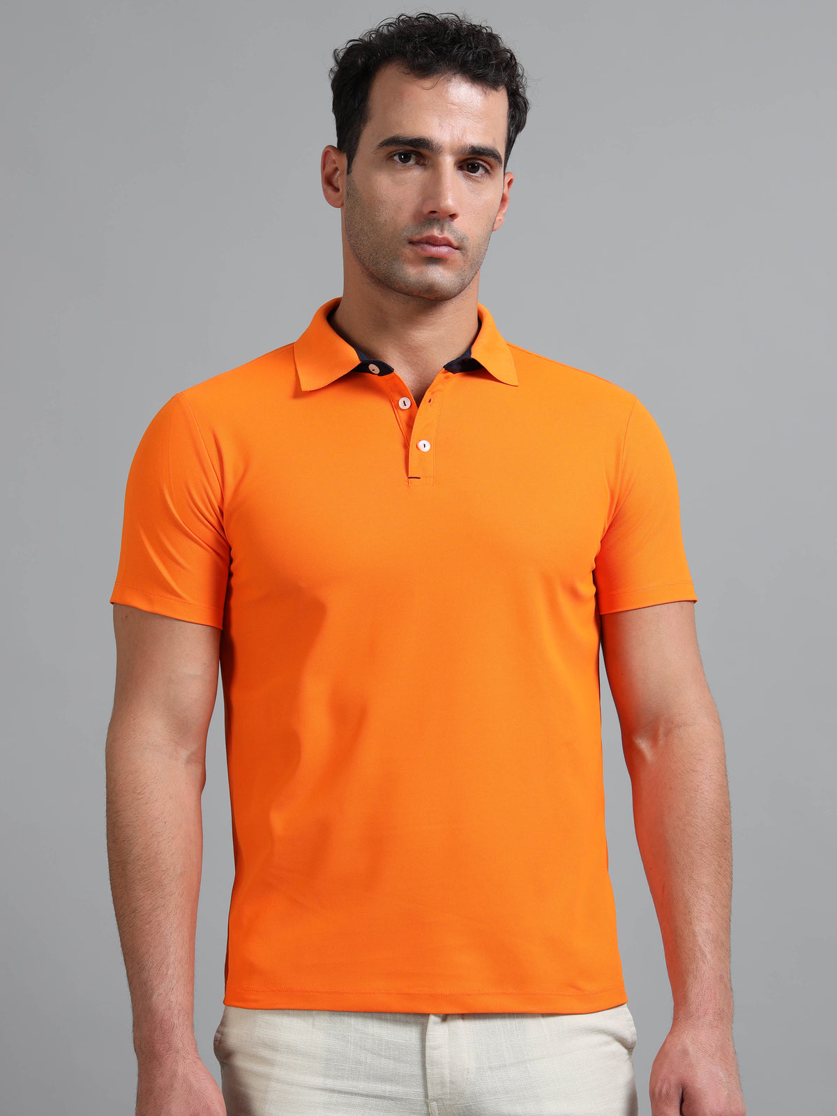 Custom Dry-Fit Polo T-Shirt – 200 GSM Performance | Logo Printing Available