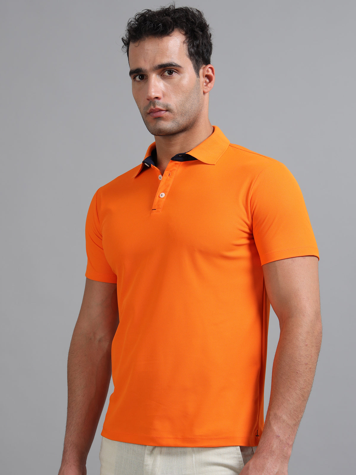 Custom Dry-Fit Polo T-Shirt – 200 GSM Performance | Logo Printing Available