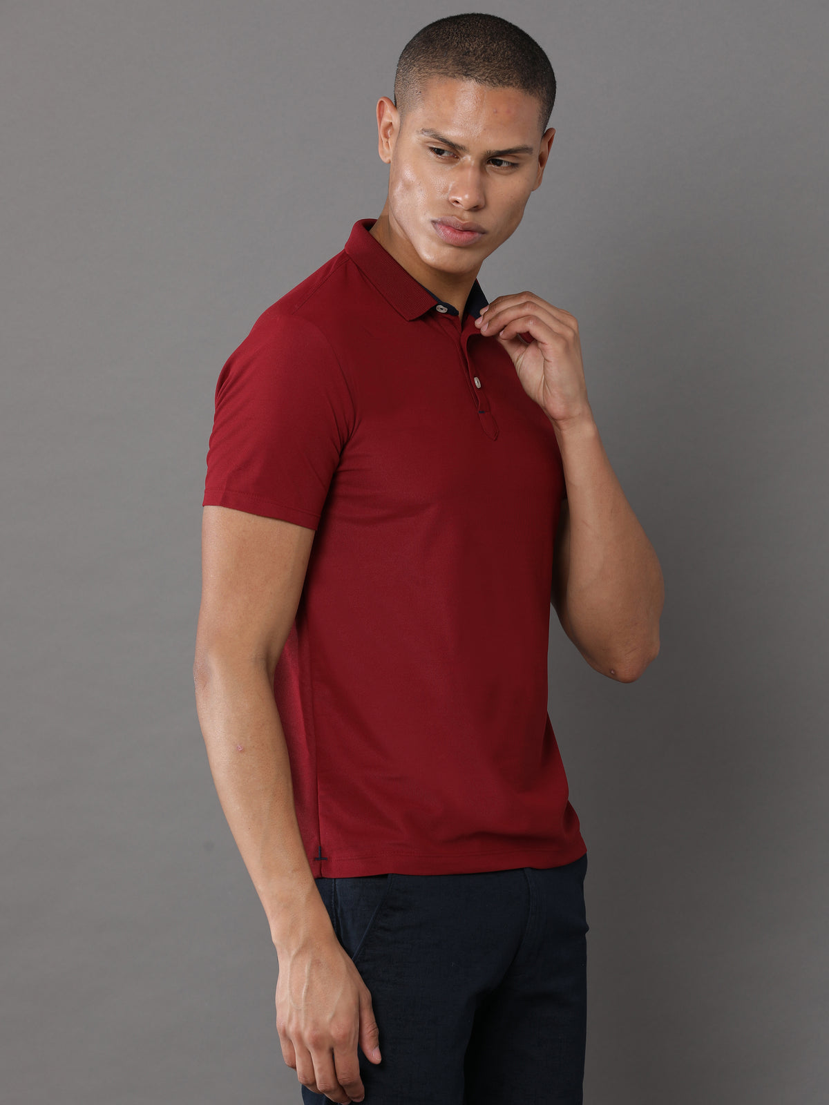 Custom Dry-Fit Polo T-Shirt – 200 GSM Performance | Logo Printing Available