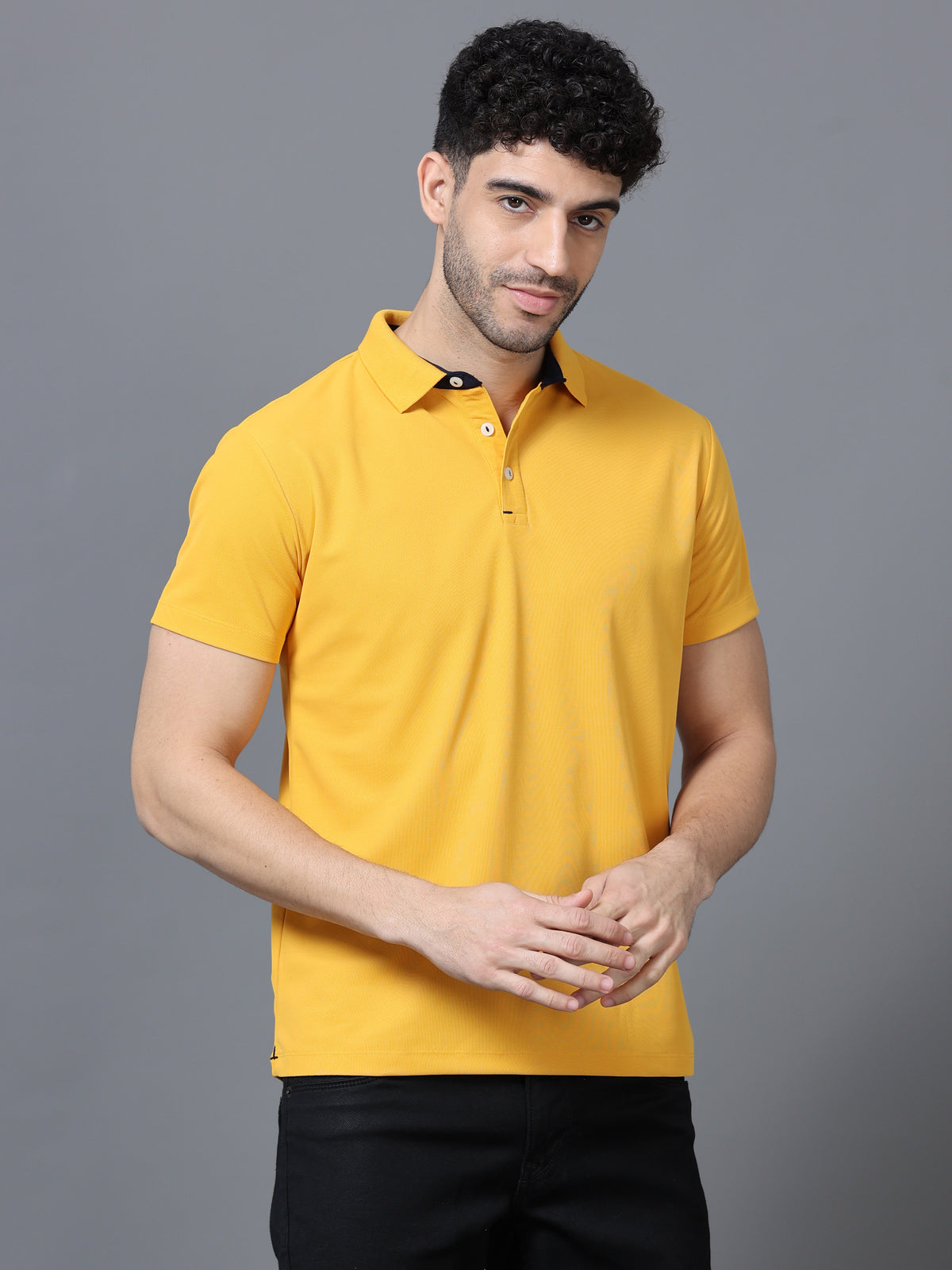 Custom Dry-Fit Polo T-Shirt – 200 GSM Performance | Logo Printing Available