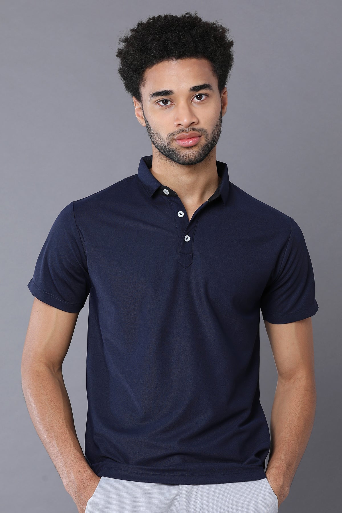 Custom Dry-Fit Polo T-Shirt – 200 GSM Performance | Logo Printing Available