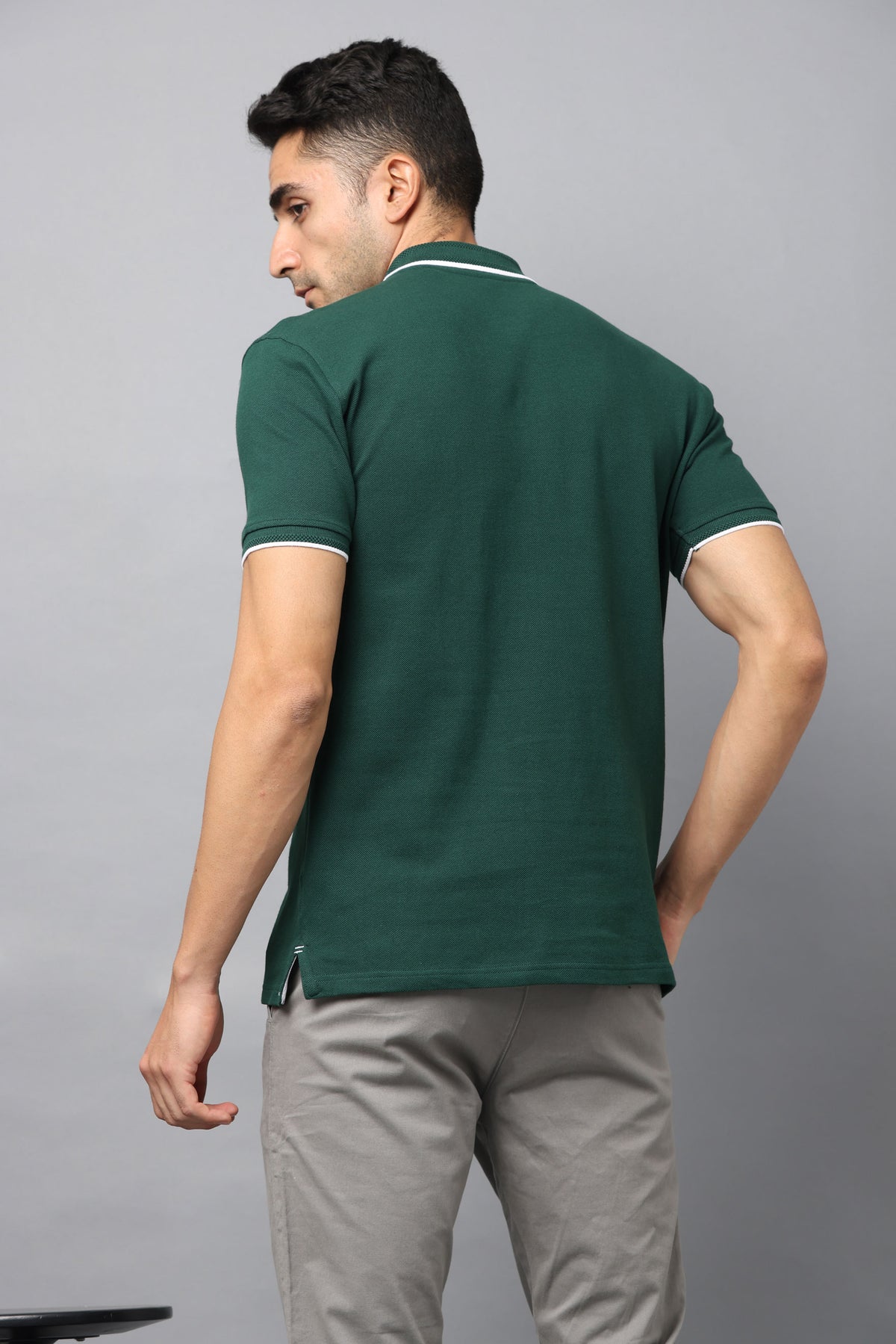 Custom Polo T-Shirt – 260 GSM Pima Cotton | Logo Printing Available