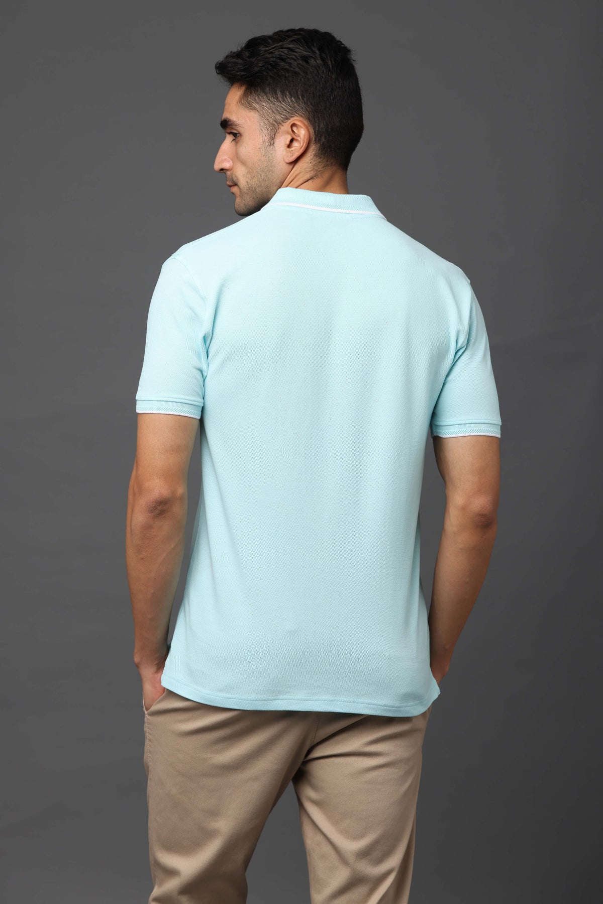 Custom Polo T-Shirt – 260 GSM Pima Cotton | Logo Printing Available