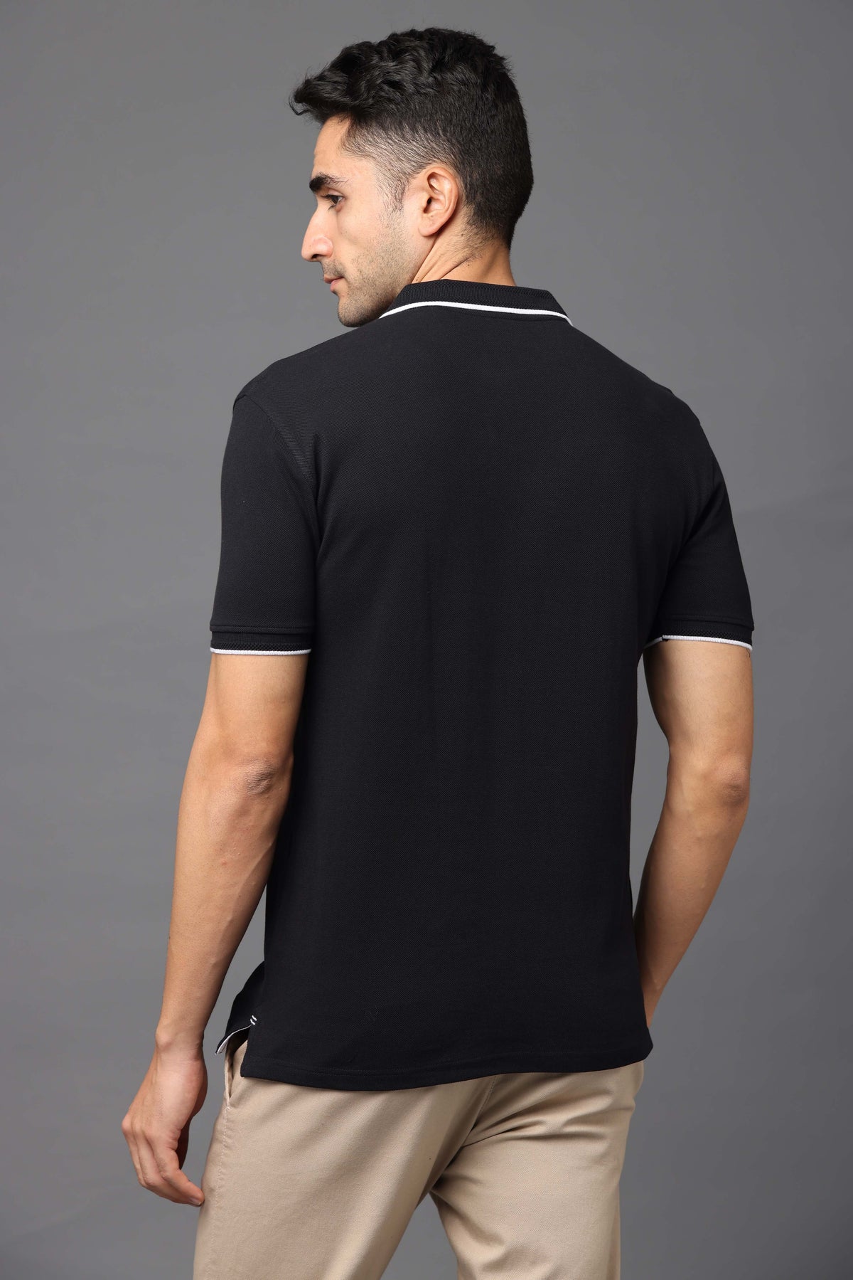 Custom Polo T-Shirt – 260 GSM Pima Cotton | Logo Printing Available