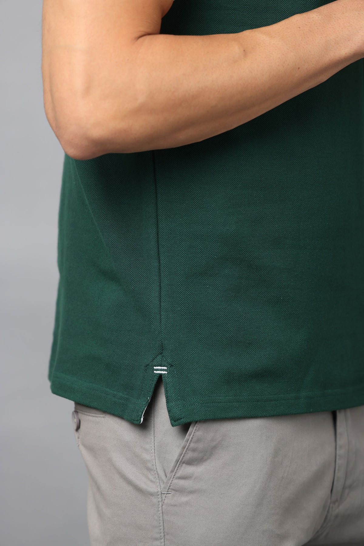 Custom Polo T-Shirt – 260 GSM Pima Cotton | Logo Printing Available