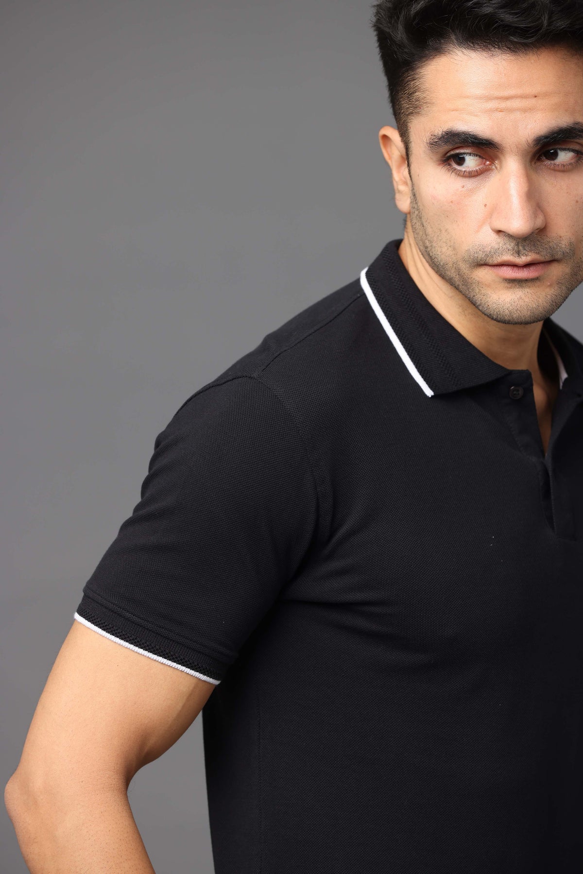Custom Polo T-Shirt – 260 GSM Pima Cotton | Logo Printing Available