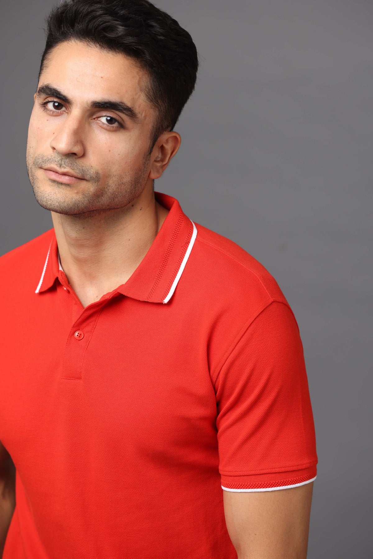 Custom Polo T-Shirt – 260 GSM Pima Cotton | Logo Printing Available