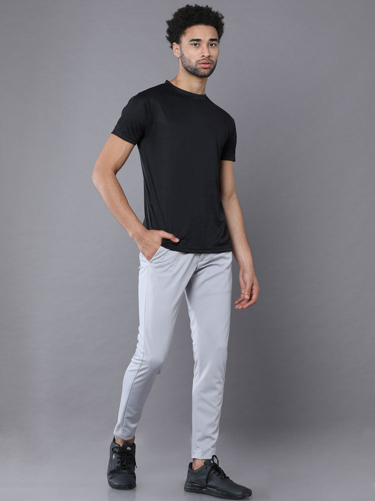 Custom Dry-Fit Round Neck T-Shirt – 140 GSM Polyester | Logo Printing Available