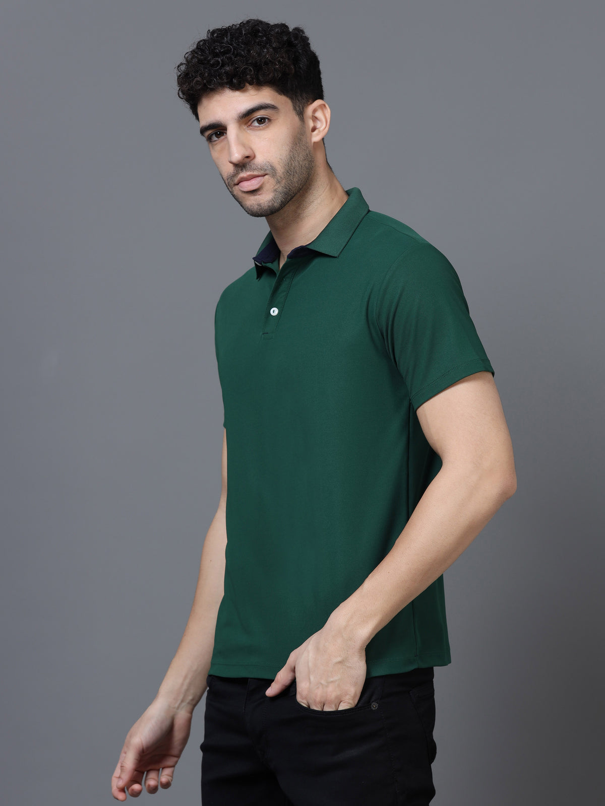 Custom Dry-Fit Polo T-Shirt – 200 GSM Performance | Logo Printing Available