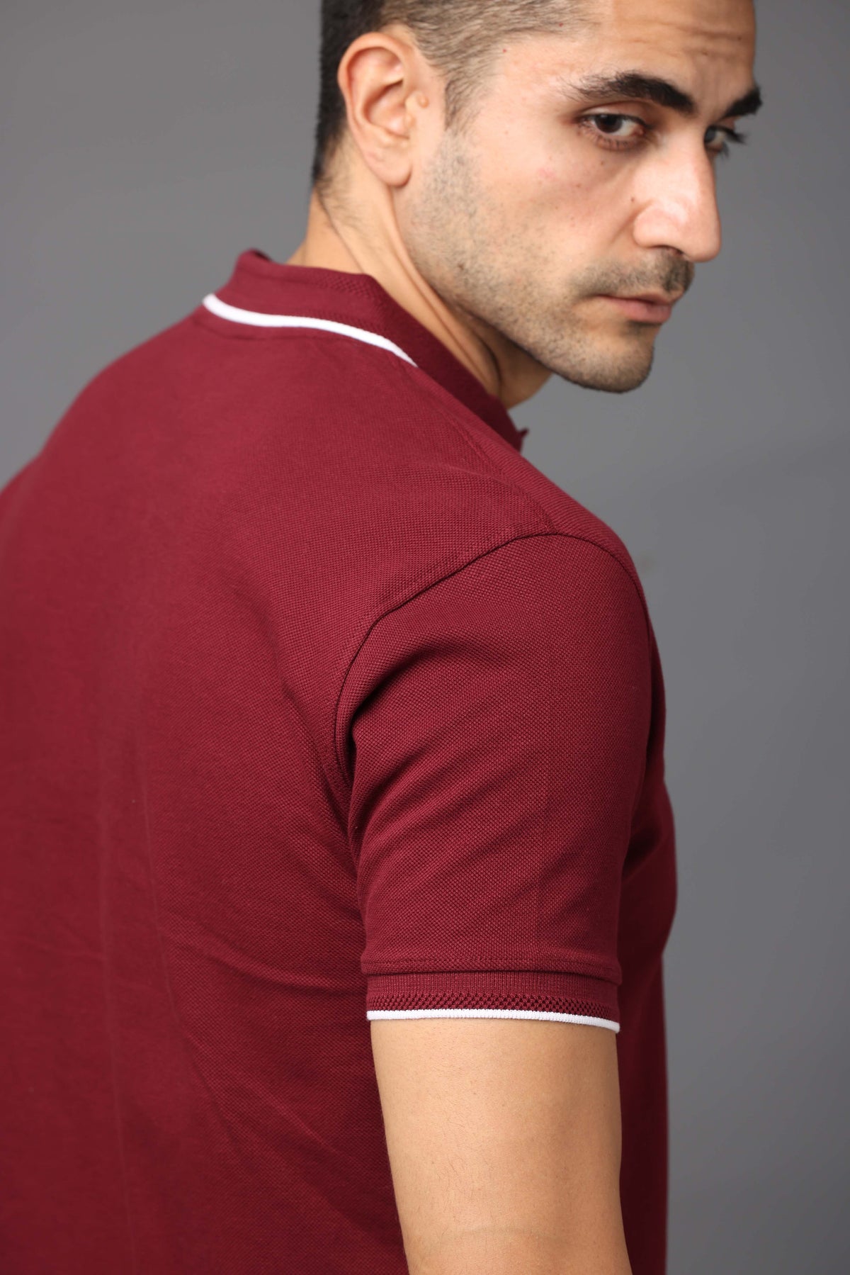 Custom Polo T-Shirt – 260 GSM Pima Cotton | Logo Printing Available
