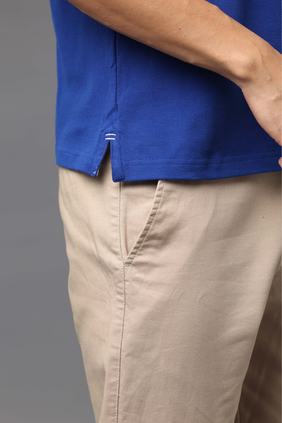Custom Polo T-Shirt – 260 GSM Pima Cotton | Logo Printing Available