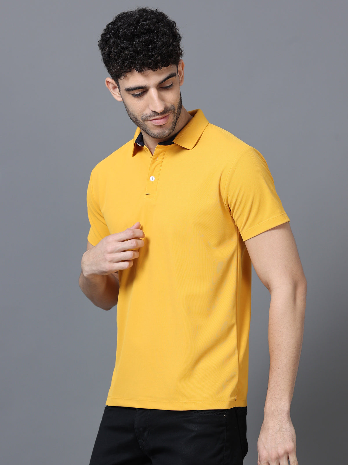 Custom Dry-Fit Polo T-Shirt – 200 GSM Performance | Logo Printing Available