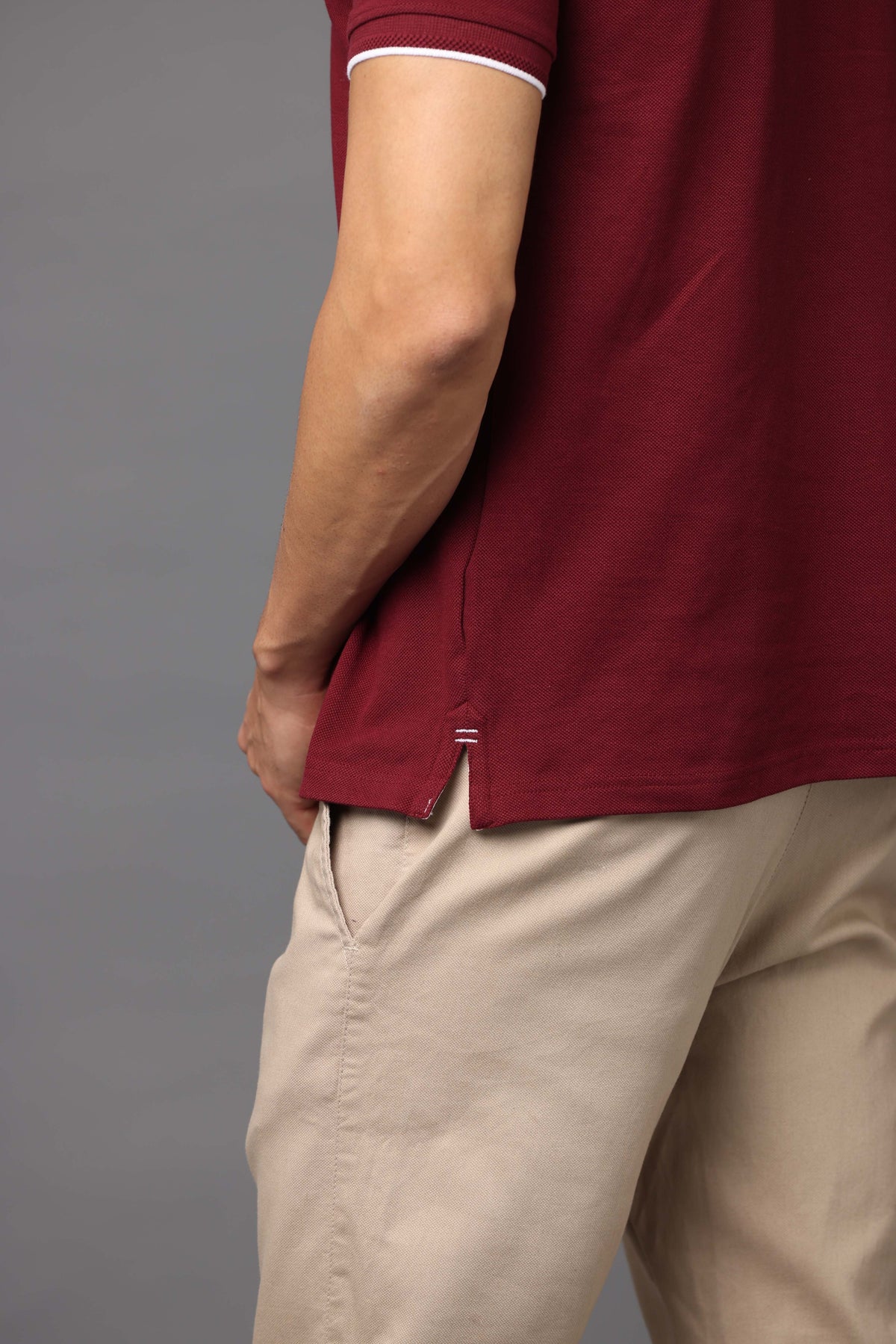 Custom Polo T-Shirt – 260 GSM Pima Cotton | Logo Printing Available