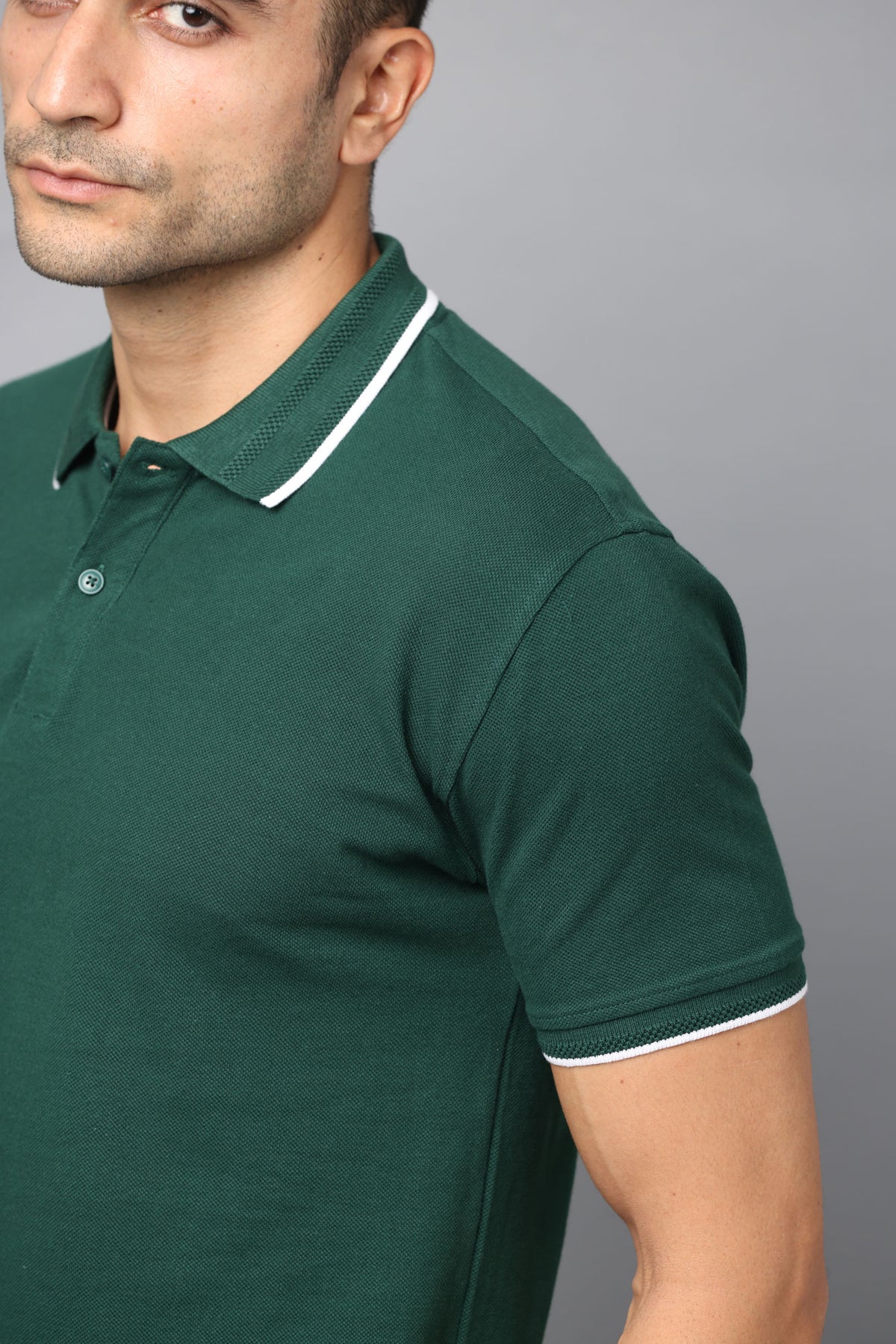 Custom Polo T-Shirt – 260 GSM Pima Cotton | Logo Printing Available