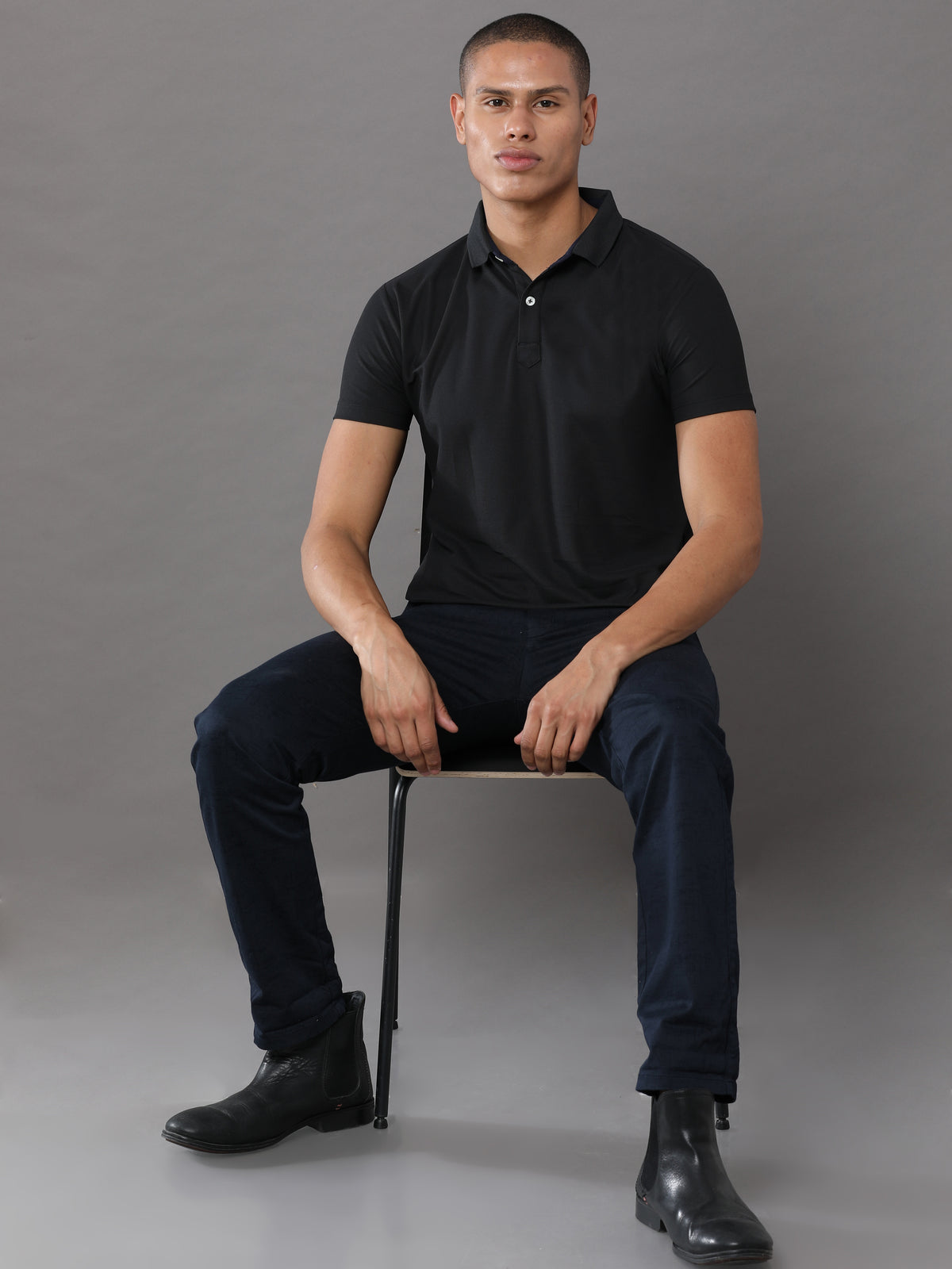 Custom Dry-Fit Polo T-Shirt – 200 GSM Performance | Logo Printing Available