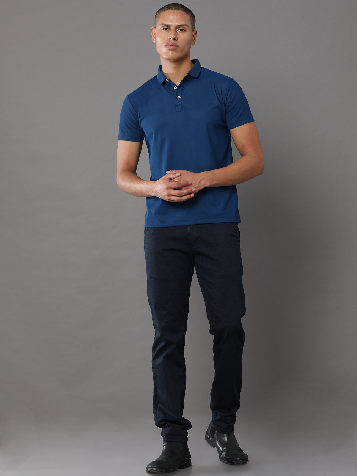 Custom Dry-Fit Polo T-Shirt – 200 GSM Performance | Logo Printing Available