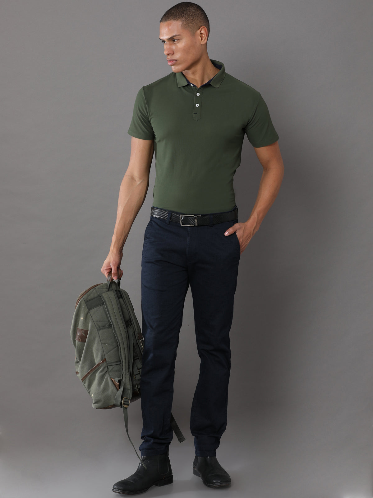 Custom Dry-Fit Polo T-Shirt – 200 GSM Performance | Logo Printing Available