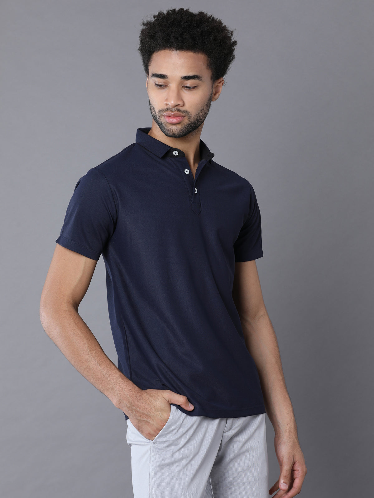 Custom Dry-Fit Polo T-Shirt – 200 GSM Performance | Logo Printing Available