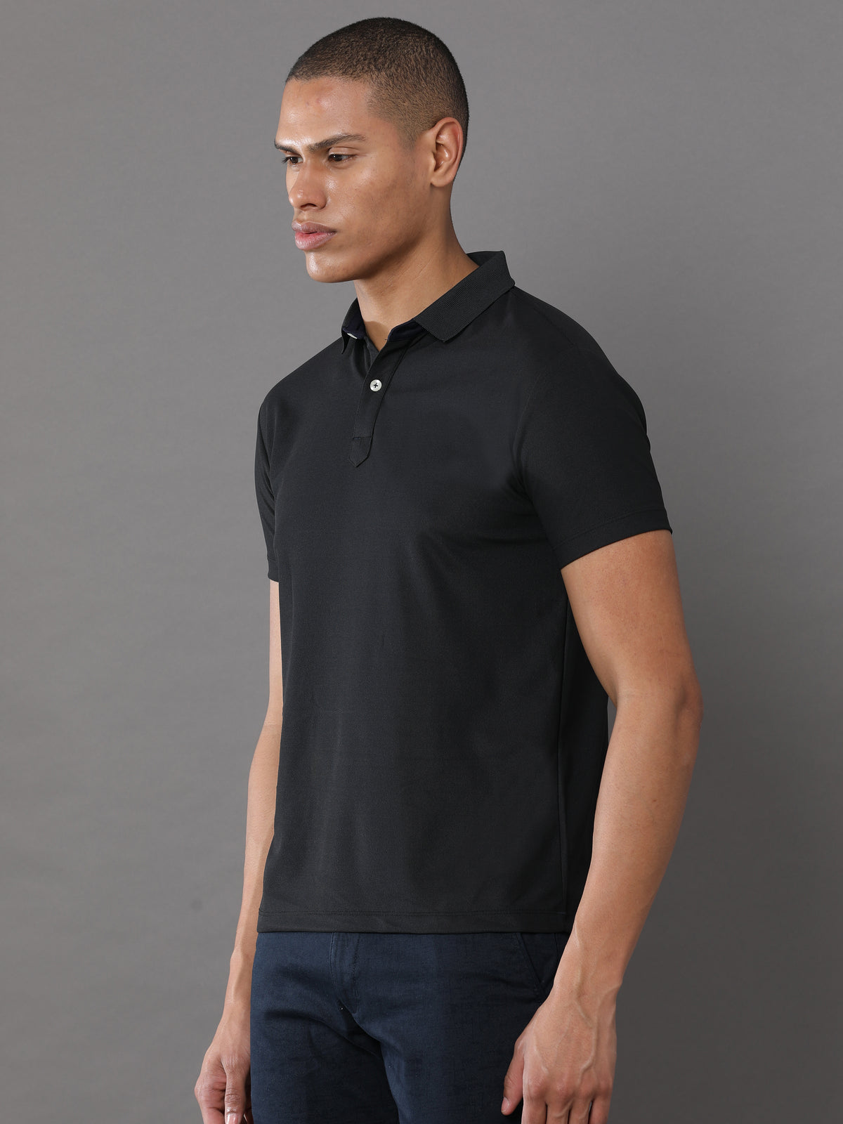 Custom Dry-Fit Polo T-Shirt – 200 GSM Performance | Logo Printing Available