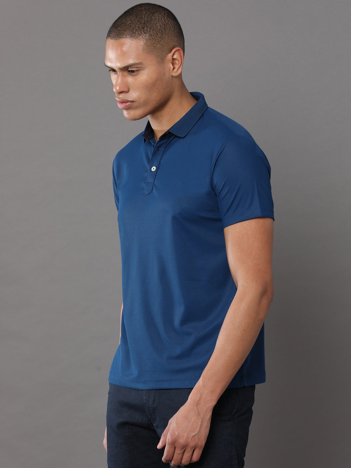Custom Dry-Fit Polo T-Shirt – 200 GSM Performance | Logo Printing Available