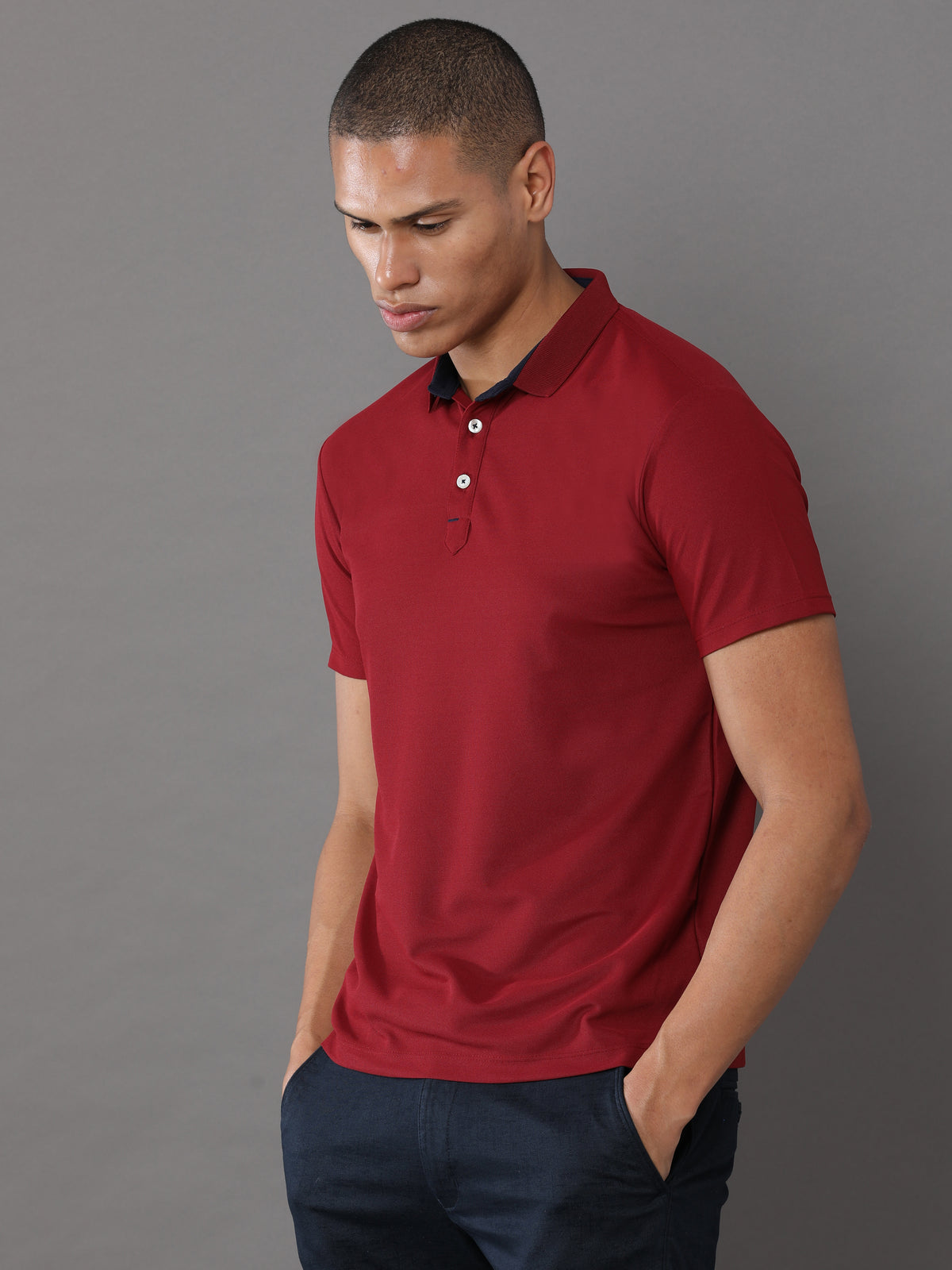 Custom Dry-Fit Polo T-Shirt – 200 GSM Performance | Logo Printing Available