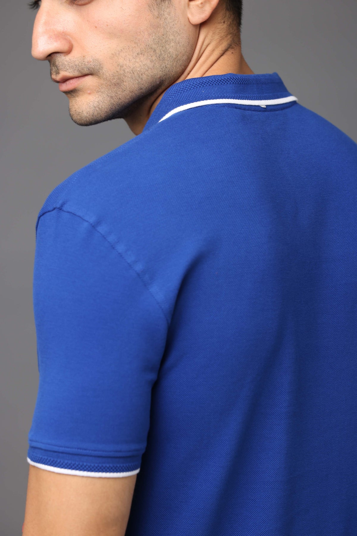 Custom Polo T-Shirt – 260 GSM Pima Cotton | Logo Printing Available