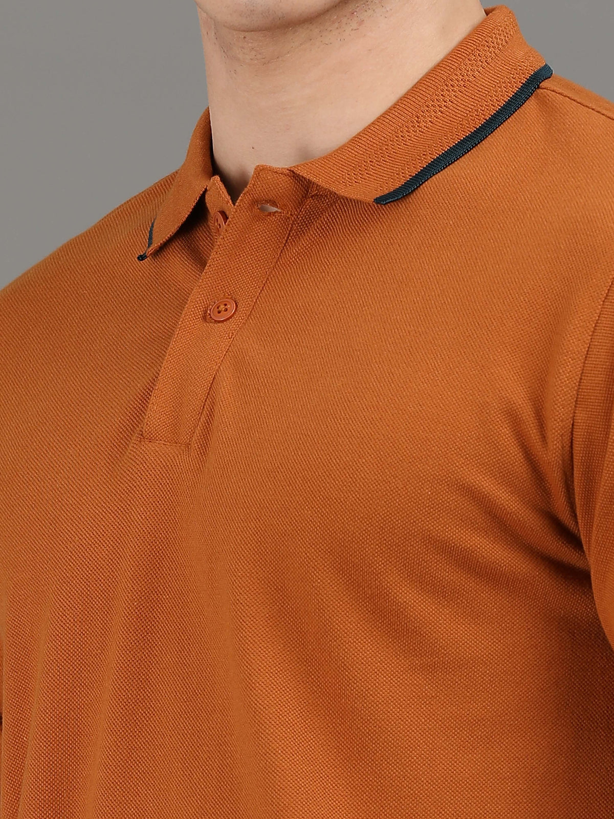 Custom Polo T-Shirt – 260 GSM Pima Cotton | Logo Printing Available