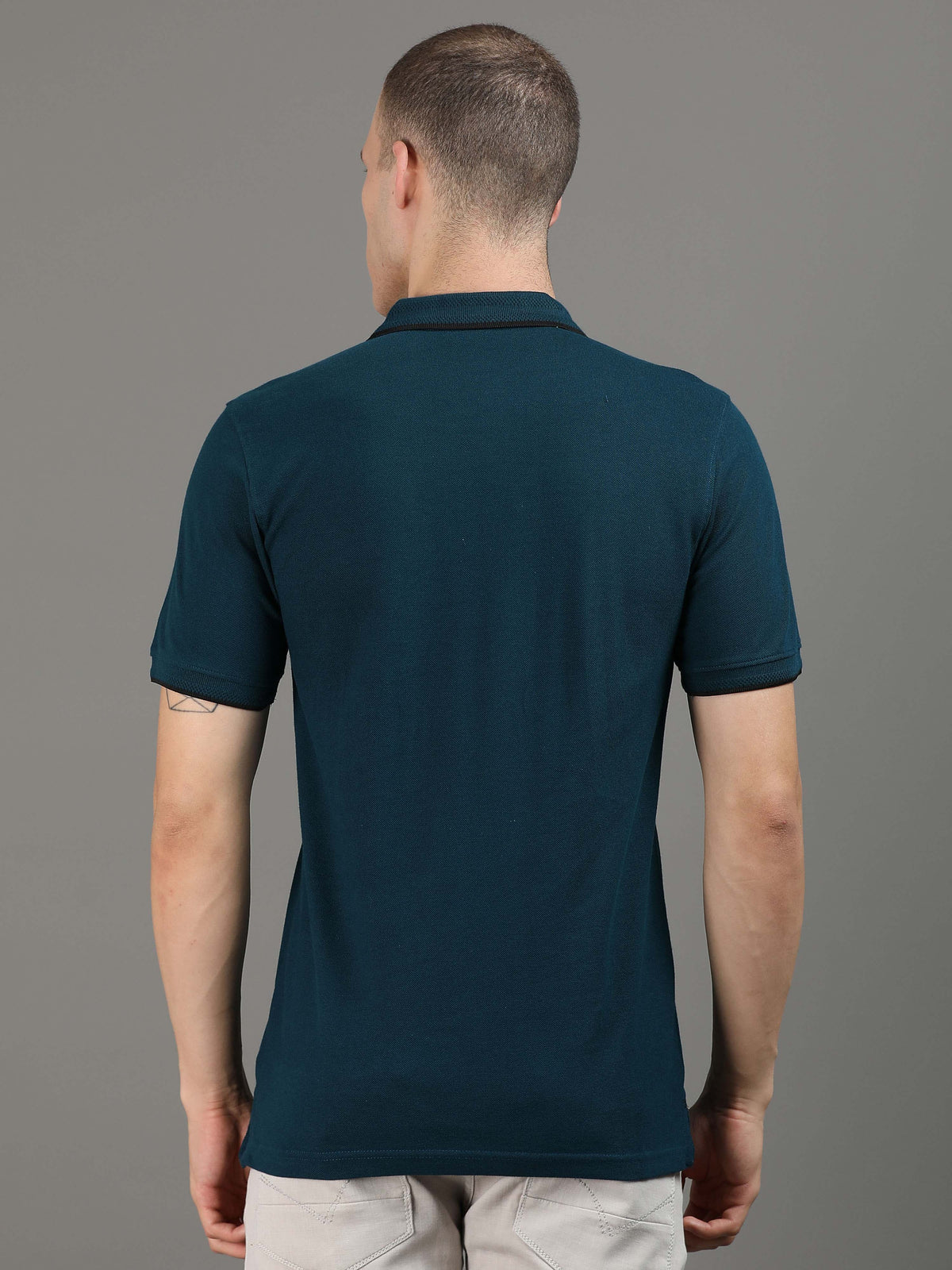Custom Polo T-Shirt – 260 GSM Pima Cotton | Logo Printing Available