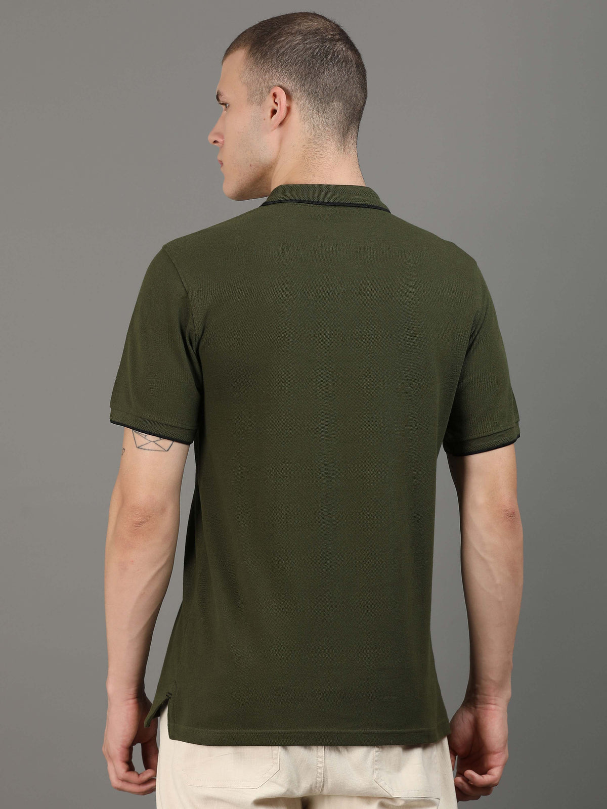 Custom Polo T-Shirt – 260 GSM Pima Cotton | Logo Printing Available