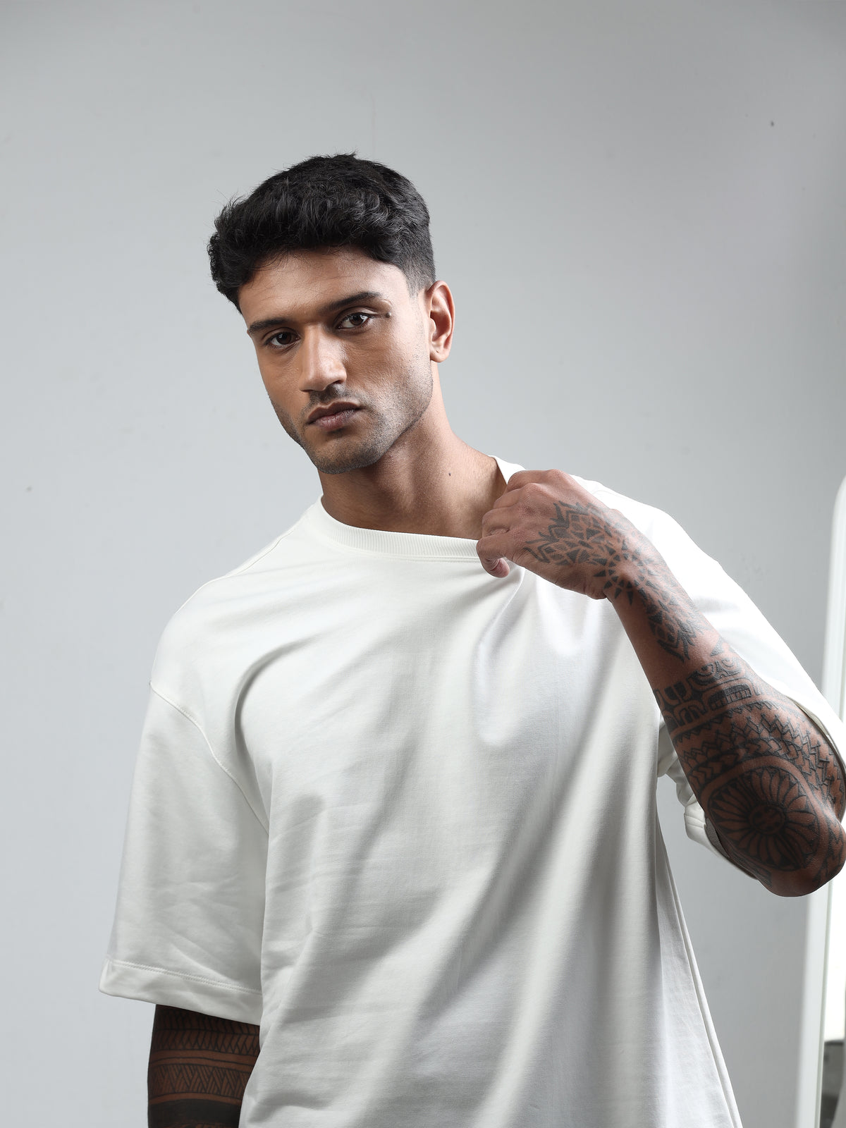 Custom Oversized T-Shirt – 240 GSM 100% Cotton | Logo Printing Available