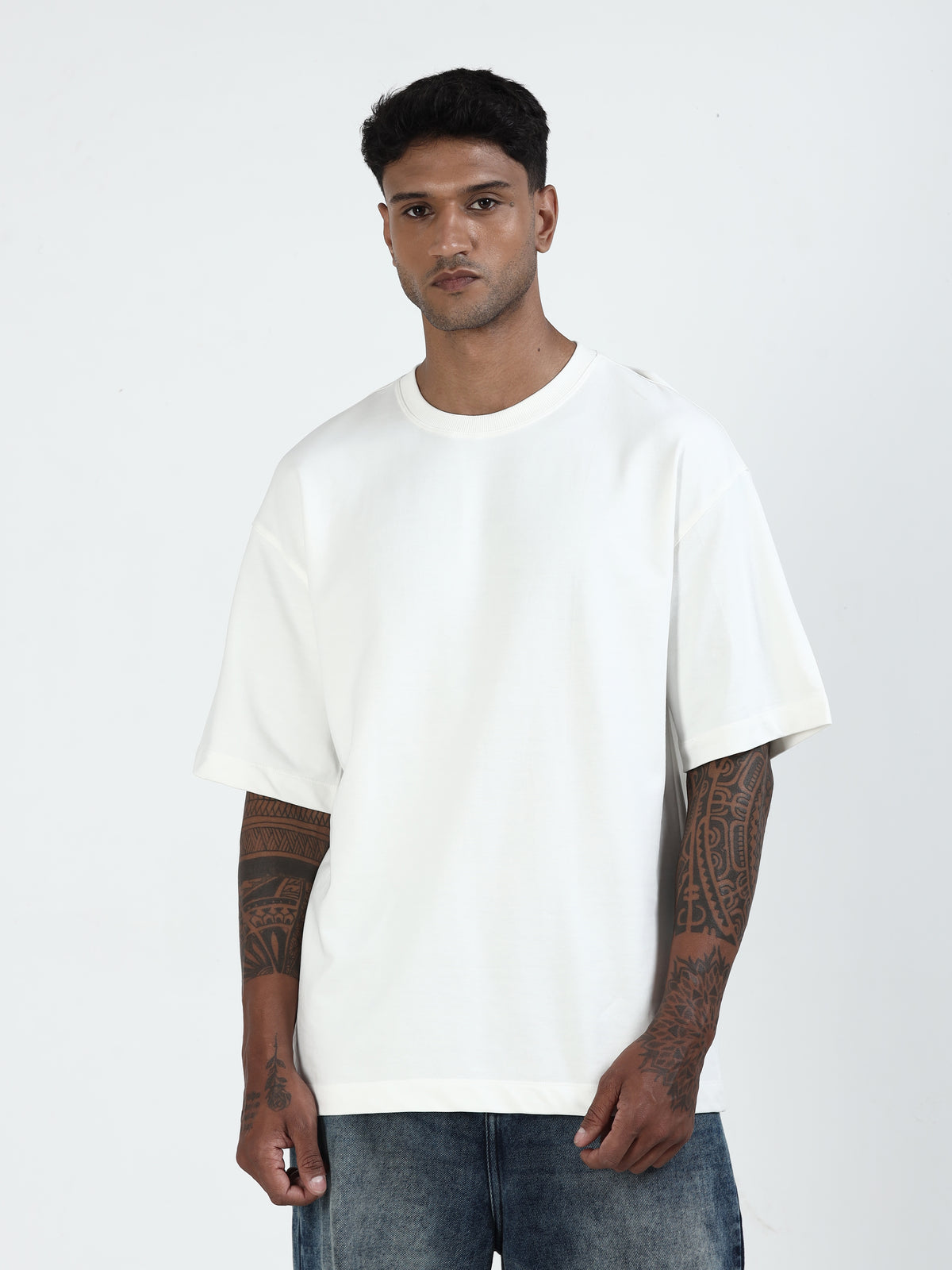 Custom Oversized T-Shirt – 240 GSM 100% Cotton | Logo Printing Available