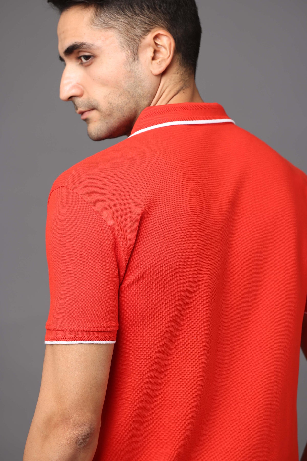 Custom Polo T-Shirt – 260 GSM Pima Cotton | Logo Printing Available