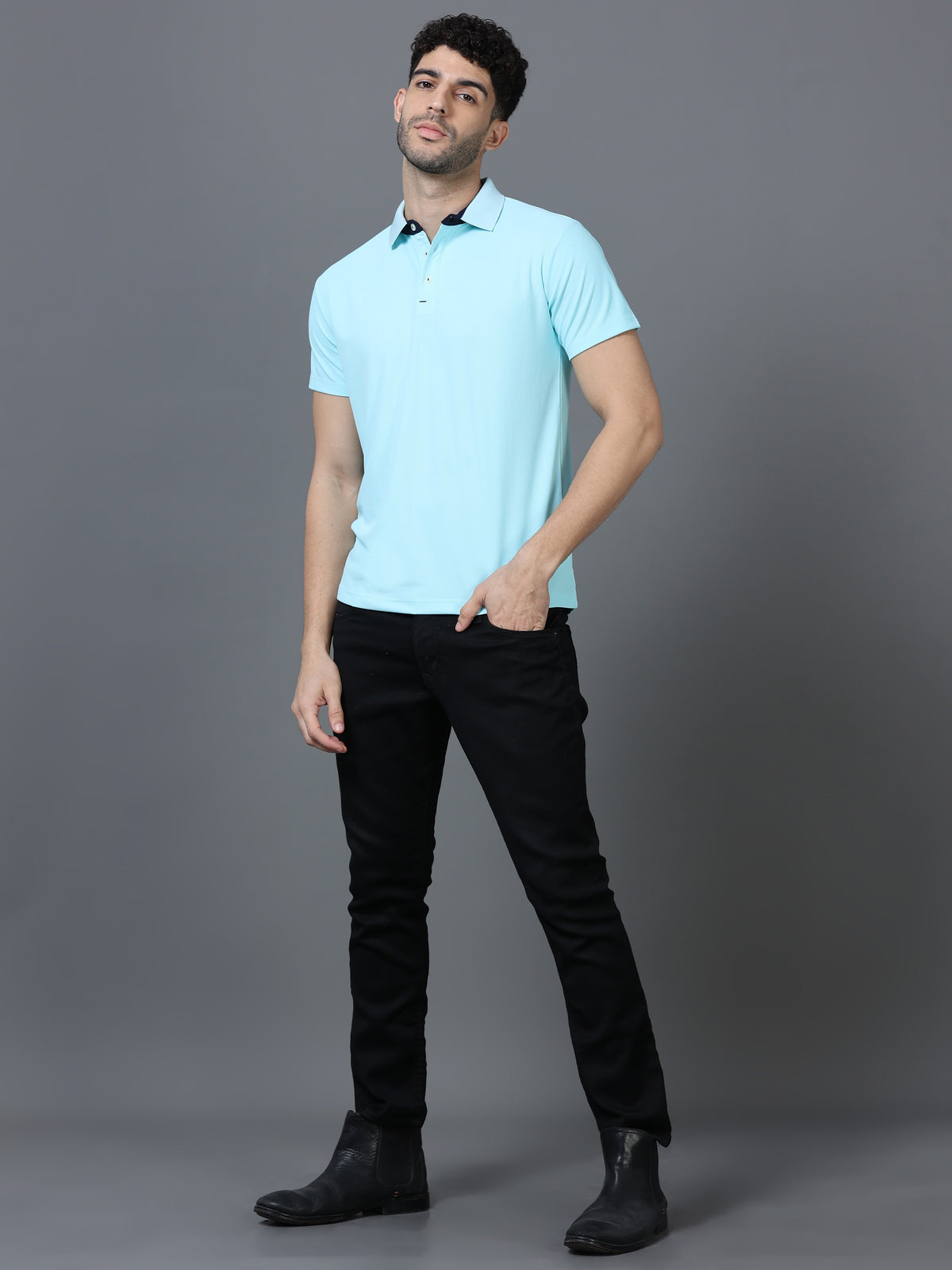 Custom Dry-Fit Polo T-Shirt – 200 GSM Performance | Logo Printing Available