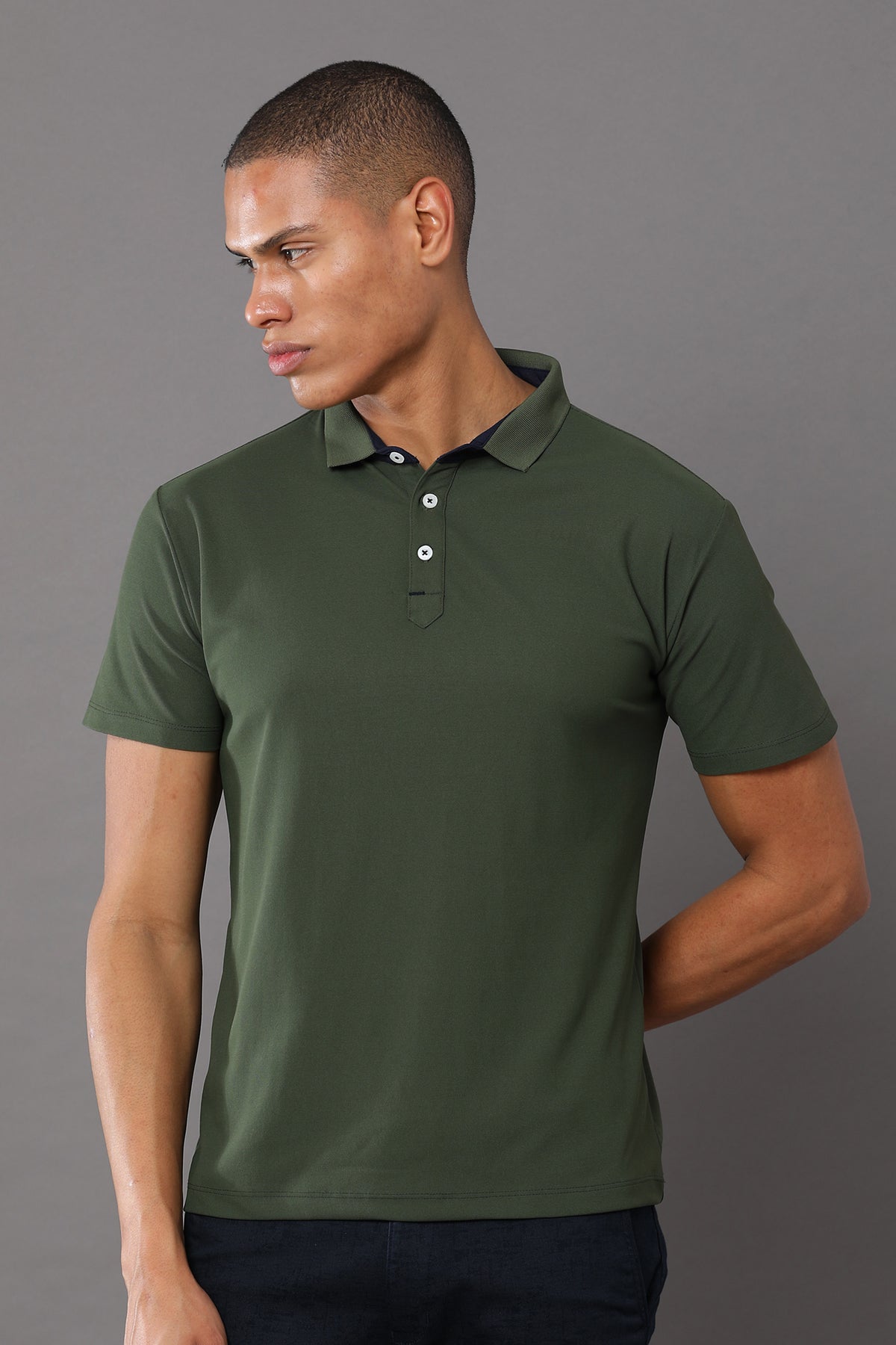 Custom Dry-Fit Polo T-Shirt – 200 GSM Performance | Logo Printing Available