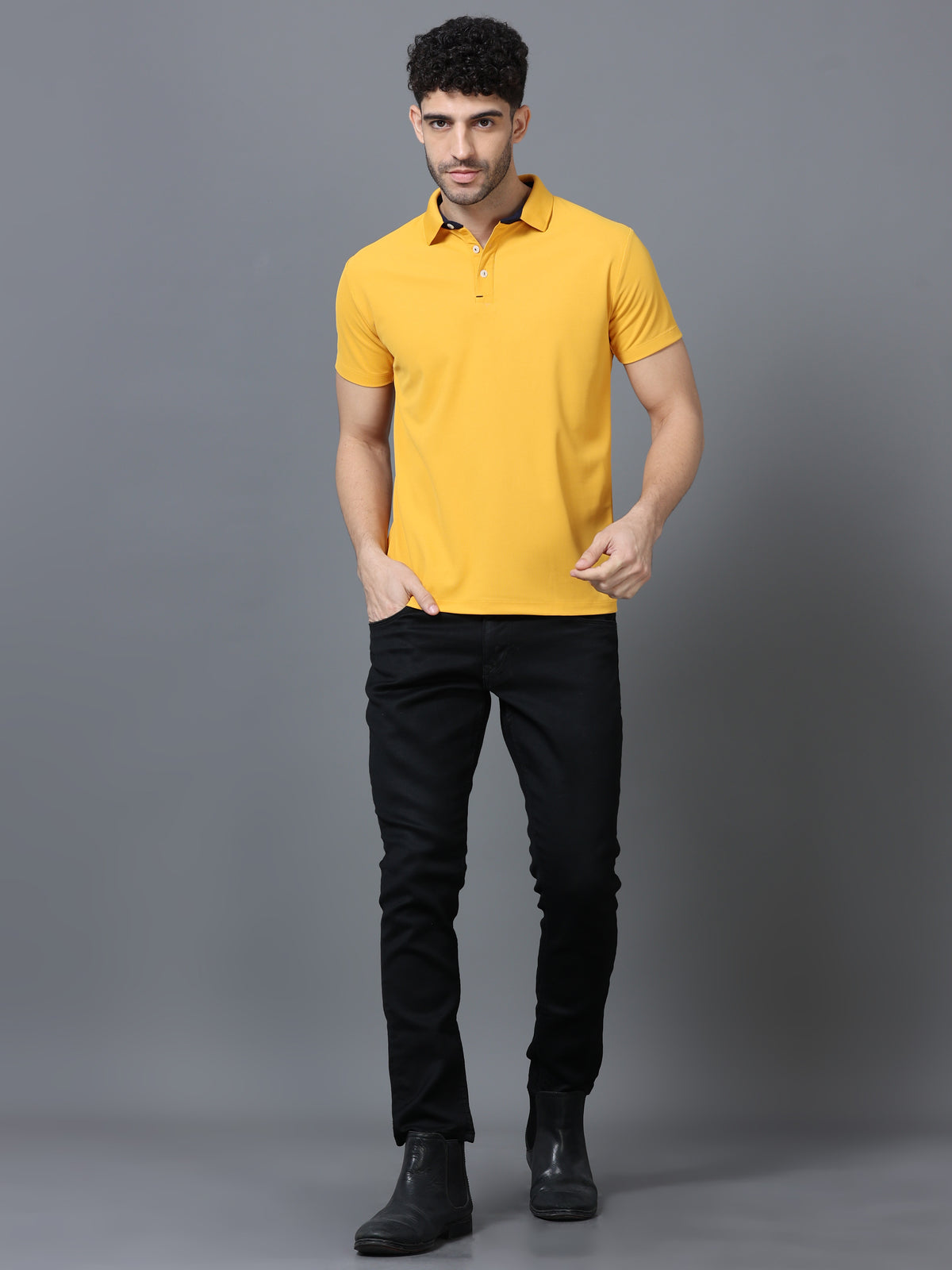 Custom Dry-Fit Polo T-Shirt – 200 GSM Performance | Logo Printing Available