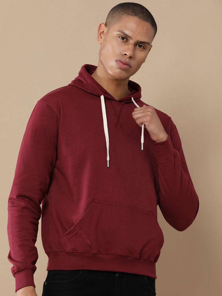 Custom Pullover Hoodie – 300GSM Cotton | Logo Printing Available
