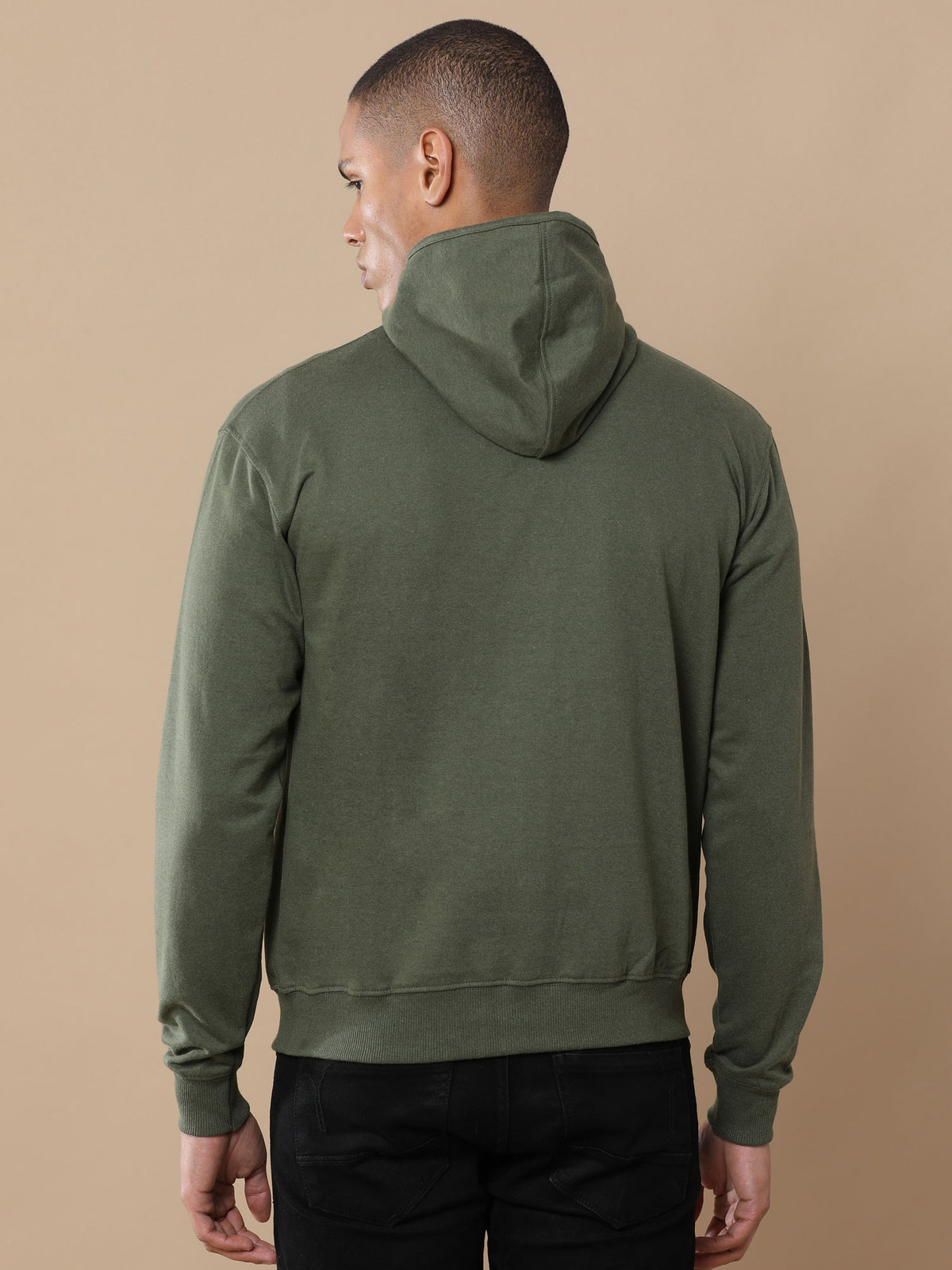Olive Green unisex zip-up hoodie XS to 5XL – Printello