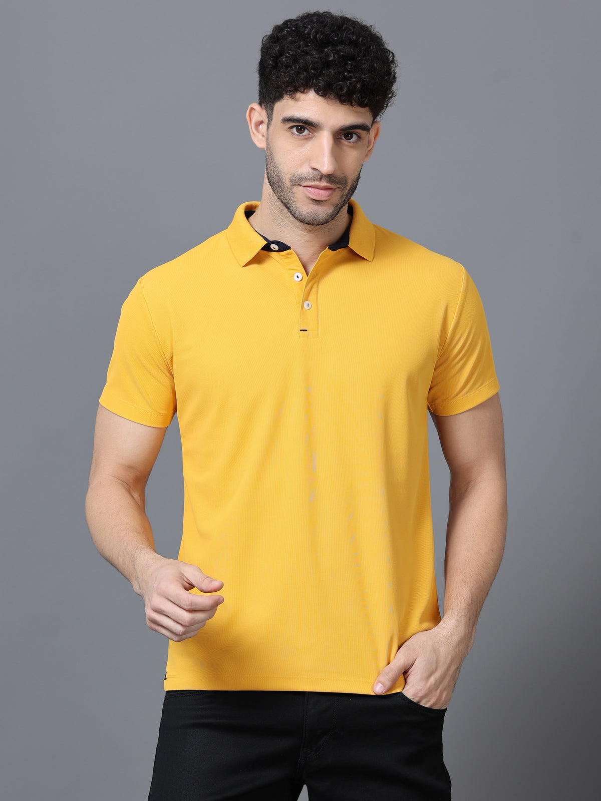 Custom Dry-Fit Polo T-Shirt – 200 GSM Performance | Logo Printing Available