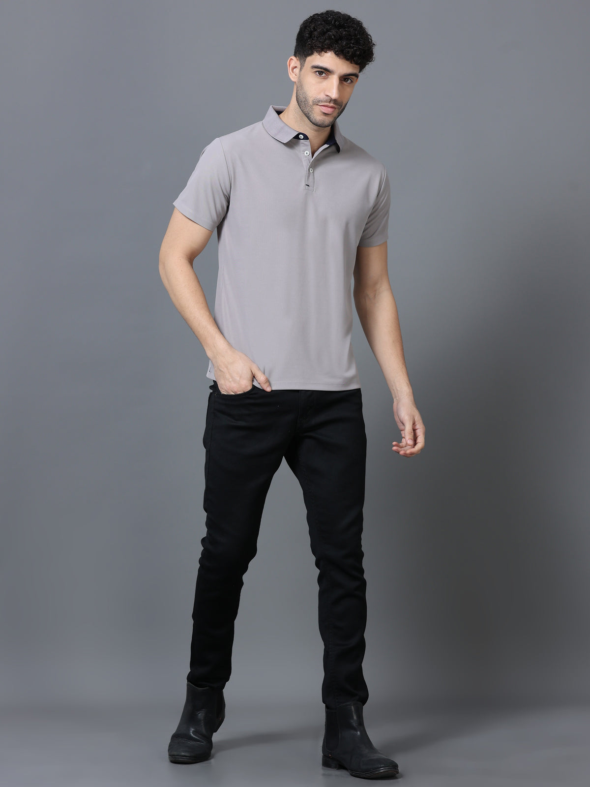 Custom Dry-Fit Polo T-Shirt – 200 GSM Performance | Logo Printing Available