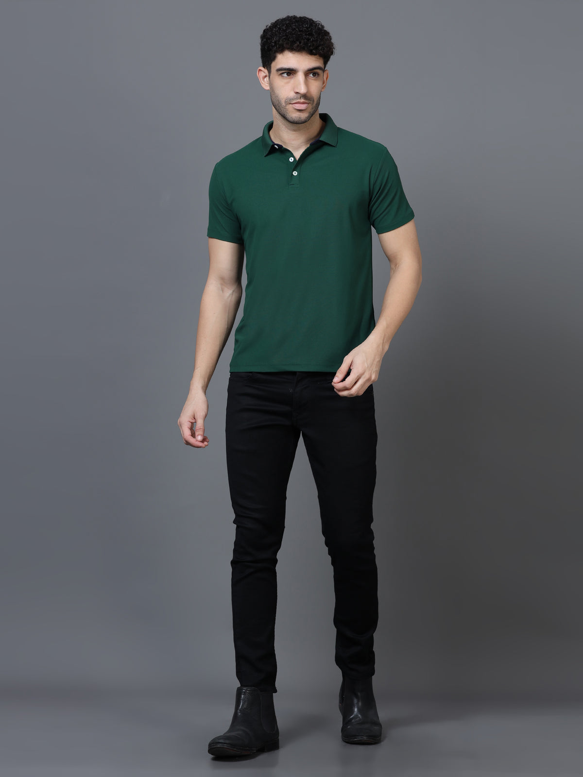 Custom Dry-Fit Polo T-Shirt – 200 GSM Performance | Logo Printing Available
